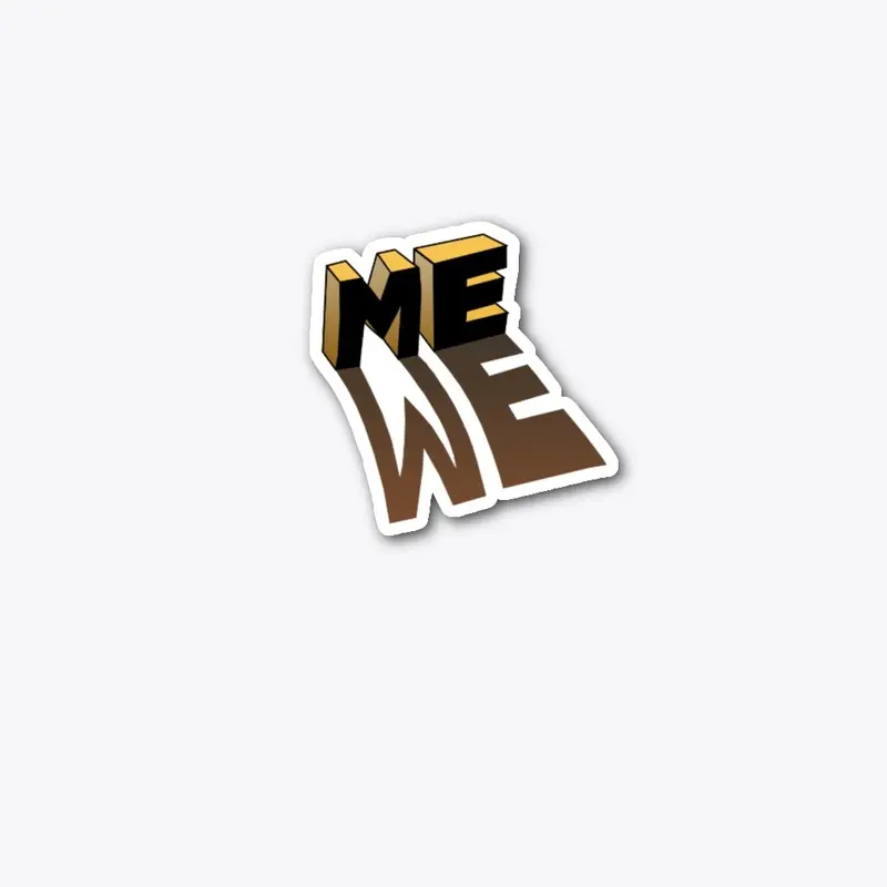 Me We Shadow Ambigram!